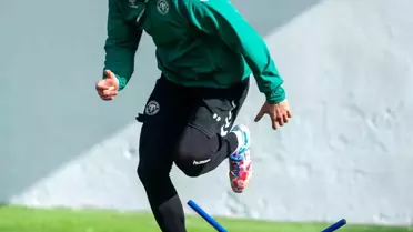 Konyaspor antrenman görüntüsü
