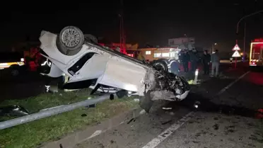 Hatay’da Aydınlatma Direğine Çarpan Araçta 1 Yaşındaki Bebek Hayatını Kaybetti