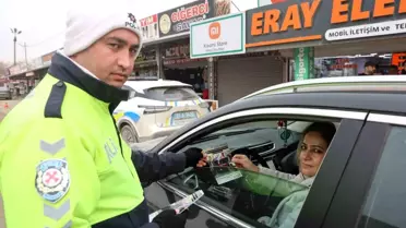 Hatay’da Trafik Güvenliği İçin Yeni Broşür Kampanyası Başladı