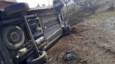 Kulu’da Kamyonet Kazası: Sürücü Şanslı Çıktı