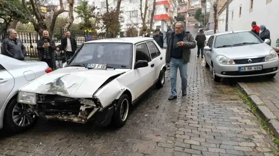 Kaçan alkollü sürücünün kullandığı yeni araç