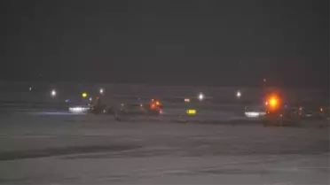 ABD’de Şiddetli Kar Fırtınası 13 Bini Aşan Uçuşu İptal Etti