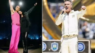 Robbie Williams, Britpop Albümüyle The Beatles'ı Geride Bırakarak Rekor Kırdı