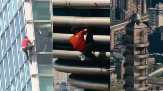 Alex Honnold, Taipei 101'de İp Kullanmayarak 508 Metreyi Tek Başına Aştı