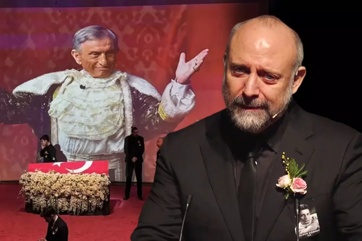 Haldun Dormen ve Halit Ergenç veda töreni