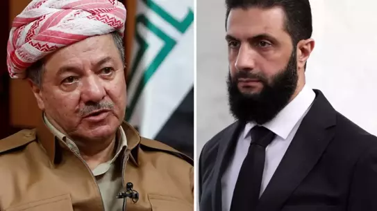 Barzani, Şara'ya Çarpıcı Uyarı Yaptı: Kürt Hakları Asla Göz Ardı Edilmeyecek