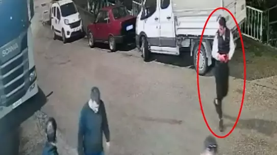 Kavga sonrası olay yerinden bir kare