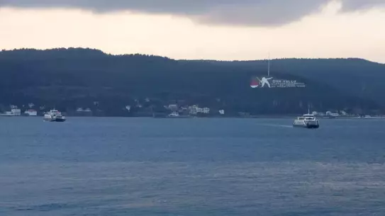 Fırtına Nedeniyle Bozcaada Feribot Seferleri Ertelendi