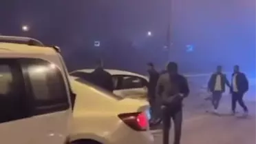 Kazada hasar gören araçlar