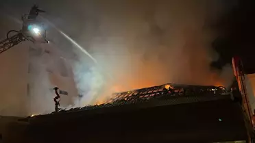 İskenderun’da Hırdavat Dükkanını Saran Yangın Hızla Kontrol Altına Alındı