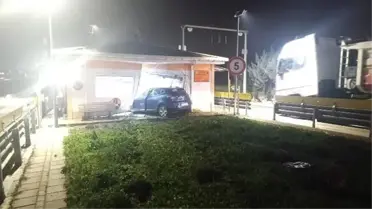 Silivri'de Kantar Binasına Çarpan Araçta Trajik Sonuç