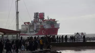 Yıldırım gemisi Marmara Denizi'nde