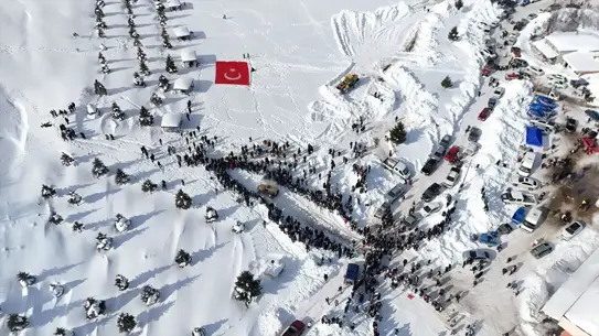 Korgan Yaylası'nda Buz ve Toz Rüzgarları: 1. Kış Festivali Coşkusu