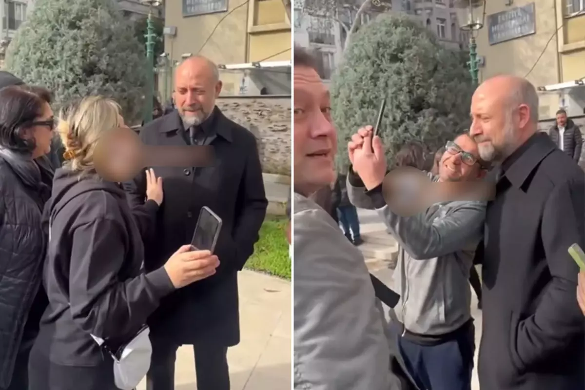 Haldun Dormen Cenazesinde Halit Ergenç’le Fotoğraf Çekimi Tartışması