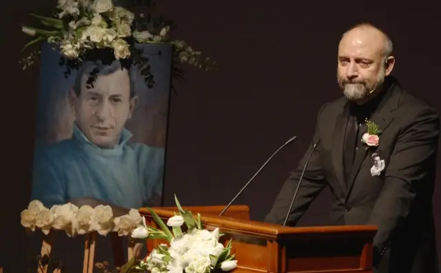 Cenaze töreni genel görüntüsü