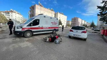 Karaman’da Trafik Kazası: Motosiklet Sürücüsü Hafif Sarsıldı