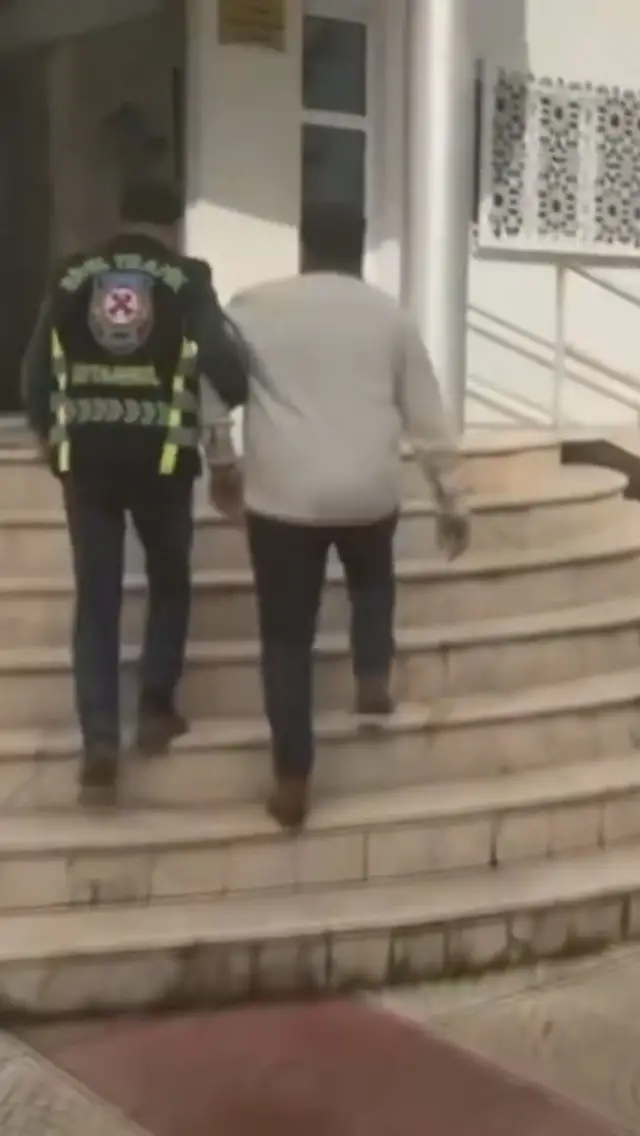 Saldırıyı belgeleyen güvenlik kamerası görüntüsü