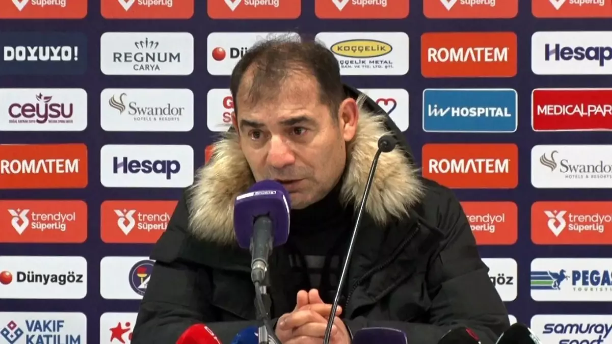 Gençlerbirliği teknik direktörü Diyadin maç sonrası açıklama