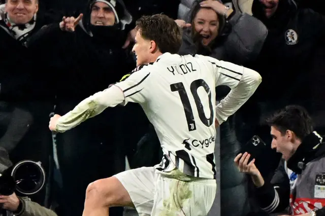 Kenan Yıldız'ın gol anı