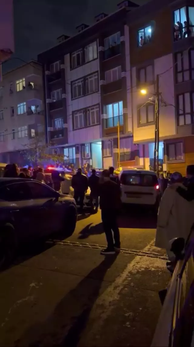 Kavga sırasında çıkan şiddetli an