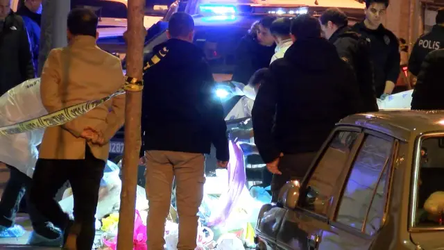 Olay yerindeki delil fotoğrafı