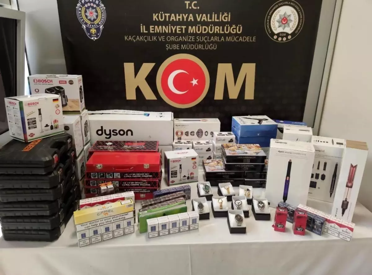 Kütahya’da Güvenlik Operasyonları Artıyor: Çok Sayıda Şahıs Tutuklandı