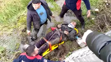 Yozgat’ın Sorgun İlçesinde Elektrikli Bisiklet Kazası: Sürücü Dere Yatağına Düştü, İtfaiye Müdahalesiyle Kurtarıldı