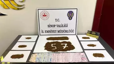 Operasyon sırasında ele geçirilen uyuşturucu maddeler