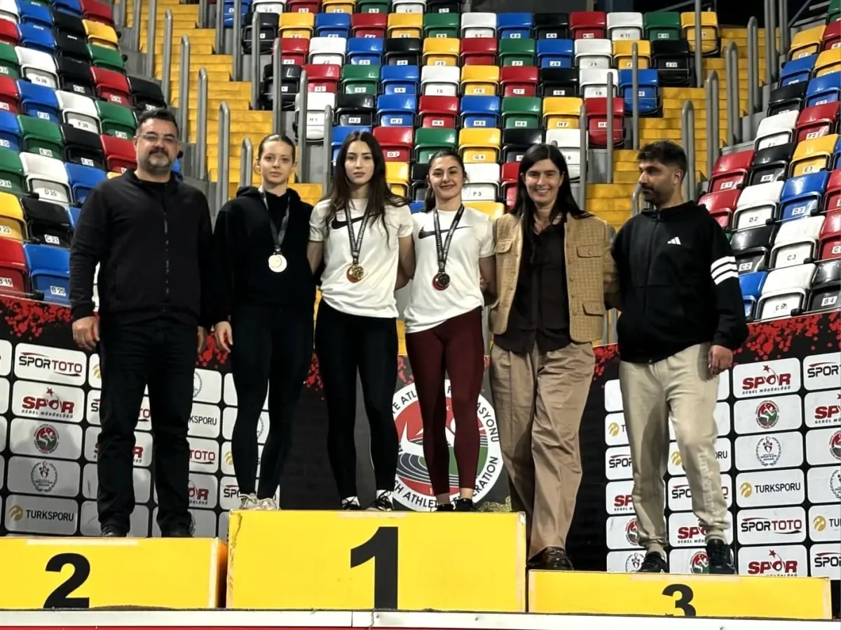 Aydınlı Genç Sporcular U-20 Türkiye Şampiyonası'nda Altınları Topladı