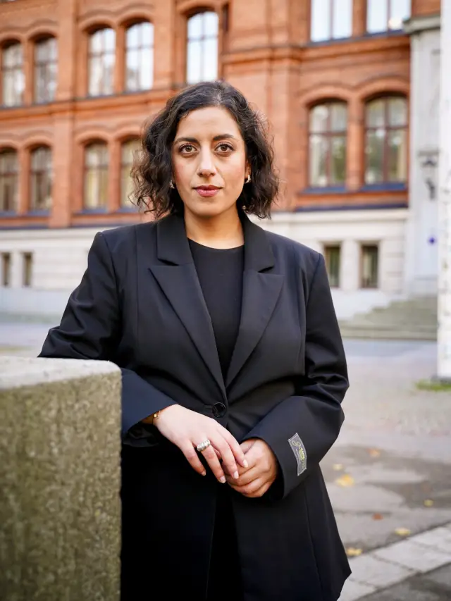 Saç örme kampanyasından bir an