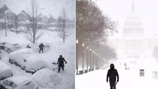 ABD'yi Vuran Tarihi Kar Fırtınası Ekonomik Kayıpları 115 Milyar Doların Üzerinde