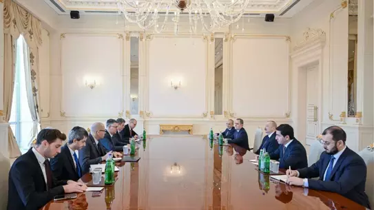 Aliyev, İsrail Dışişleri Bakanı Saar'ı Kabul Ederek İkili İşbirliğini Derinleştirdi