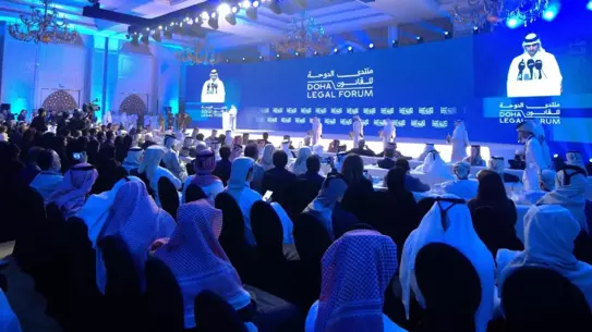 Adalet Bakanı Tunç, Doha Hukuk Forumu'nda Katar'la Ekonomik ve Hukuki İşbirliğini Görüştü