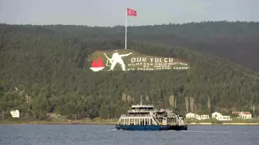 Olumsuz Hava Koşulları Bozcaada Feribot Seferlerini Durdurdu