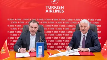 THY ve Air Montenegro Kod Paylaşımıyla Uçuş Ağı Genişliyor