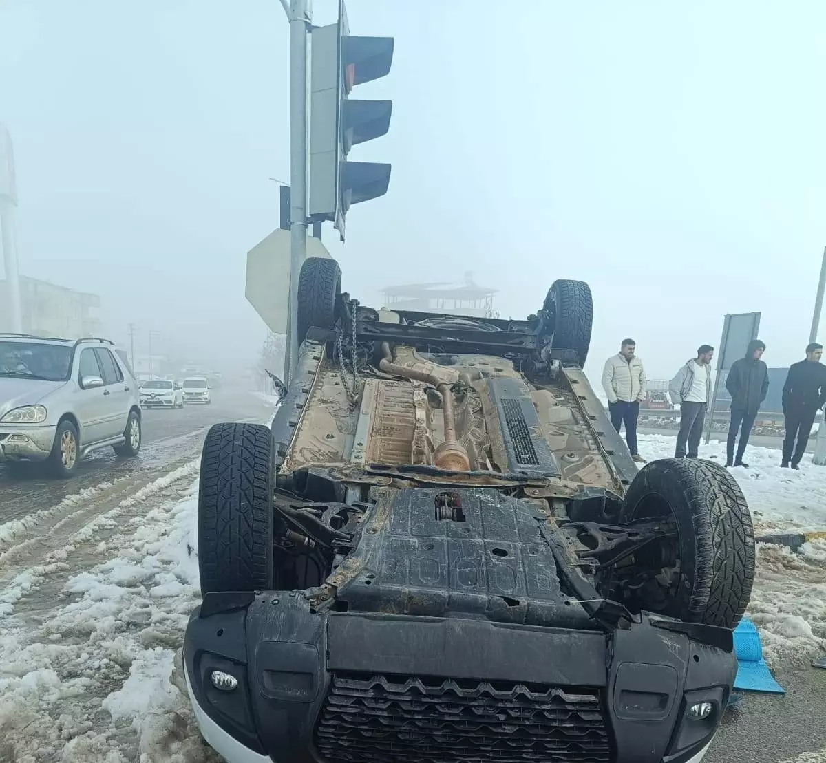 İslahiye'de 4 Ayrı Trafik Kazası Sonucu 8 Kişi Yaralandı