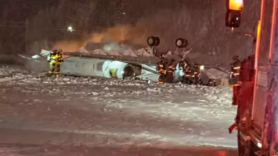 Maine'de Bombardier Challenger 600 Özel Jeti Düşüşte: 8 Yolcu Hayati Tehlikede