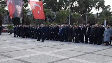 Turgutlu’da Atatürk’ün 103. Yıl Dönümü Coşkuyla Anıldı