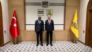 Cibuti Büyükelçisi Abdillahi, Konya’da Altay ile Buluştu