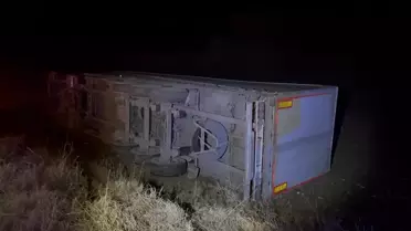 Sungurlu’da Devriyen Tır Sürücüsü Hastaneye Sevk Edildi