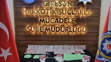 Giresun’da Üç Şahıs Uyuşturucu Kaçakçılığı Operasyonunda Yakalandı