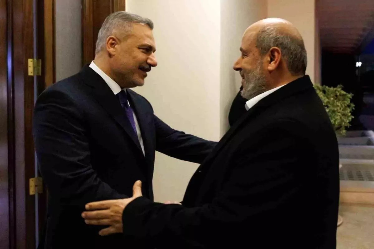 Dışişleri Bakanı Hakan Fidan, Hamas Delegasyonu ile Görüşmeler Gerçekleştirdi