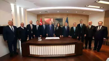 Aydın’da Cumhurbaşkanı Erdoğan ile Belediye Başkanları Buluştu
