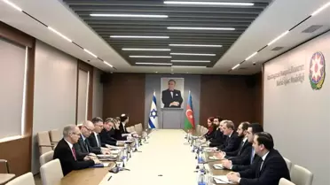 İsrail ve Azerbaycan Dışişleri Bakanları Enerji ve Güvenlik İşbirliği İçin Görüştü