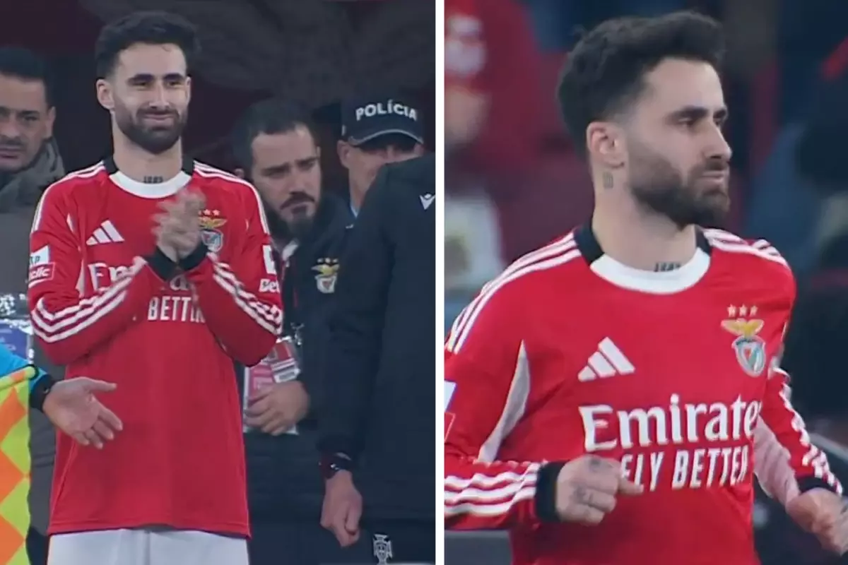 Rafa Silva Benfica formasıyla