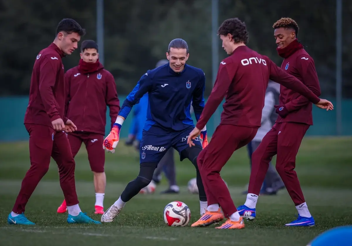 Trabzonspor, Antalyaspor Maçı Öncesi Antrenmanlarına Hız Kesmedi
