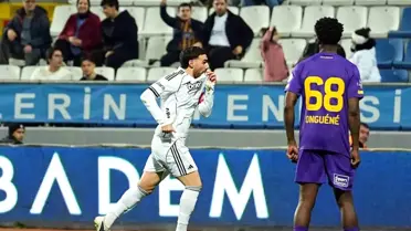 Orkun Kökçü, Beşiktaş Formasıyla Eyüpspor Maçında İlk Golünü Attı