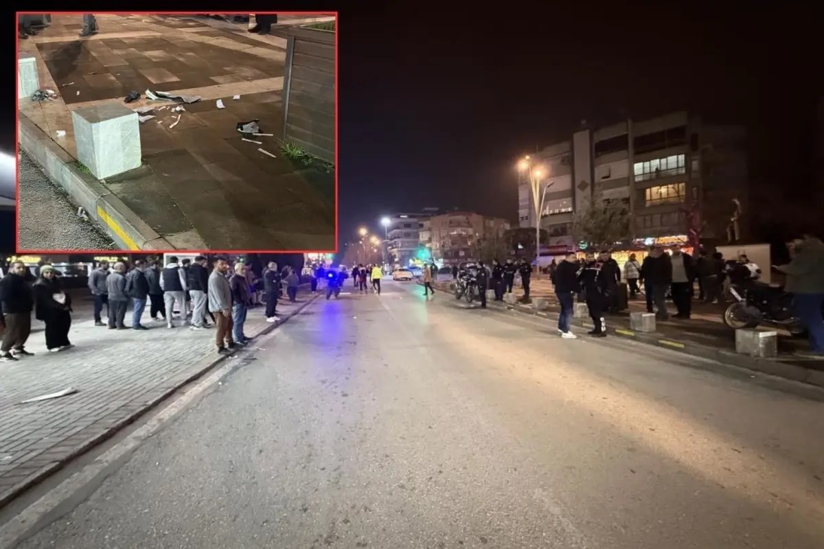 Alanya Saray Mahallesi'nde çıkan kavga