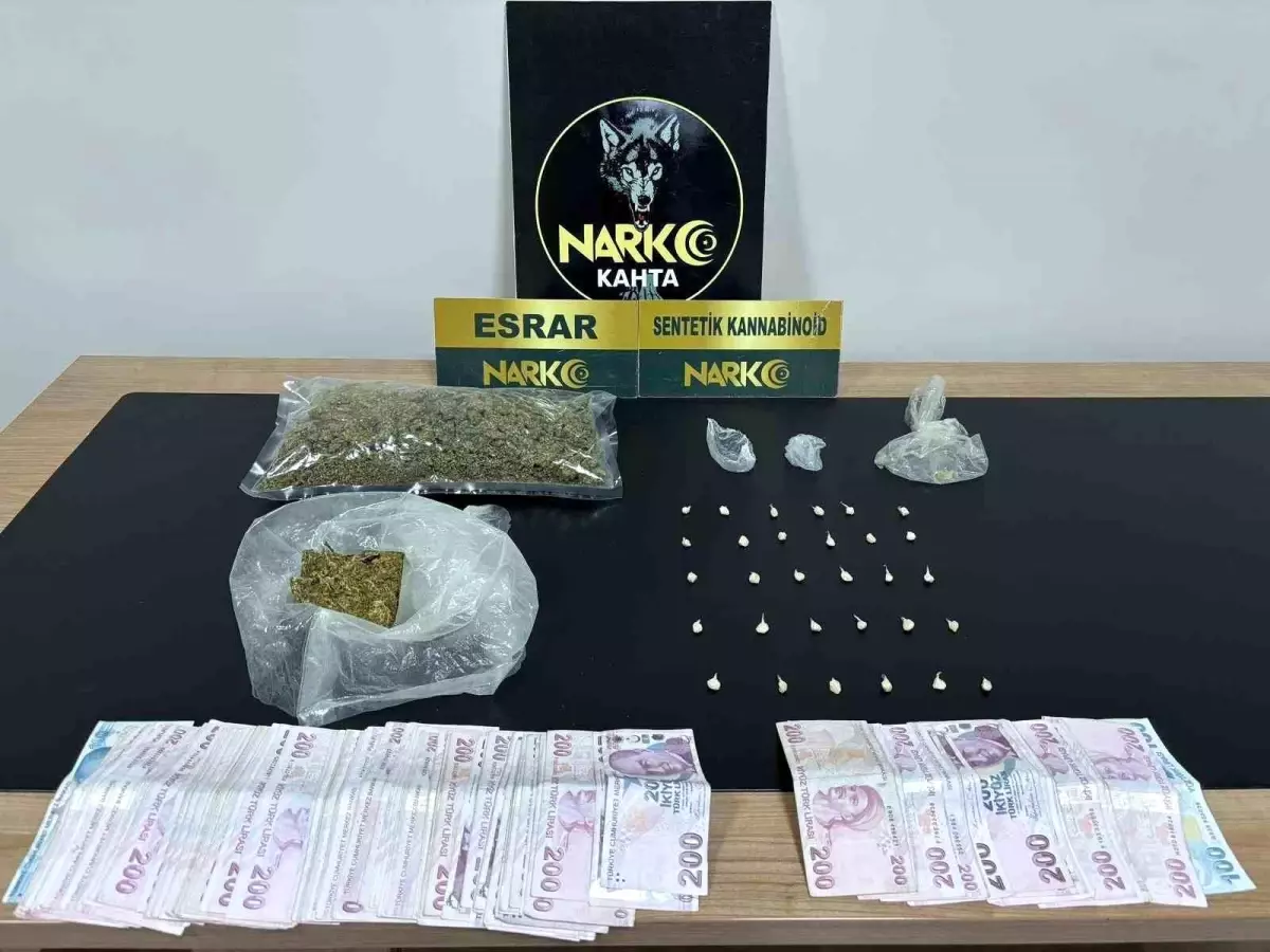 Kahta’da Narkotik Operasyonu: 3 Şüpheli Tutuklandı