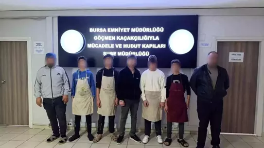 Bursa’da Kaçak Yabancı İşçi Operasyonu: 5 Çocuk İşçi ve İşletme Sahipleri Gözaltında